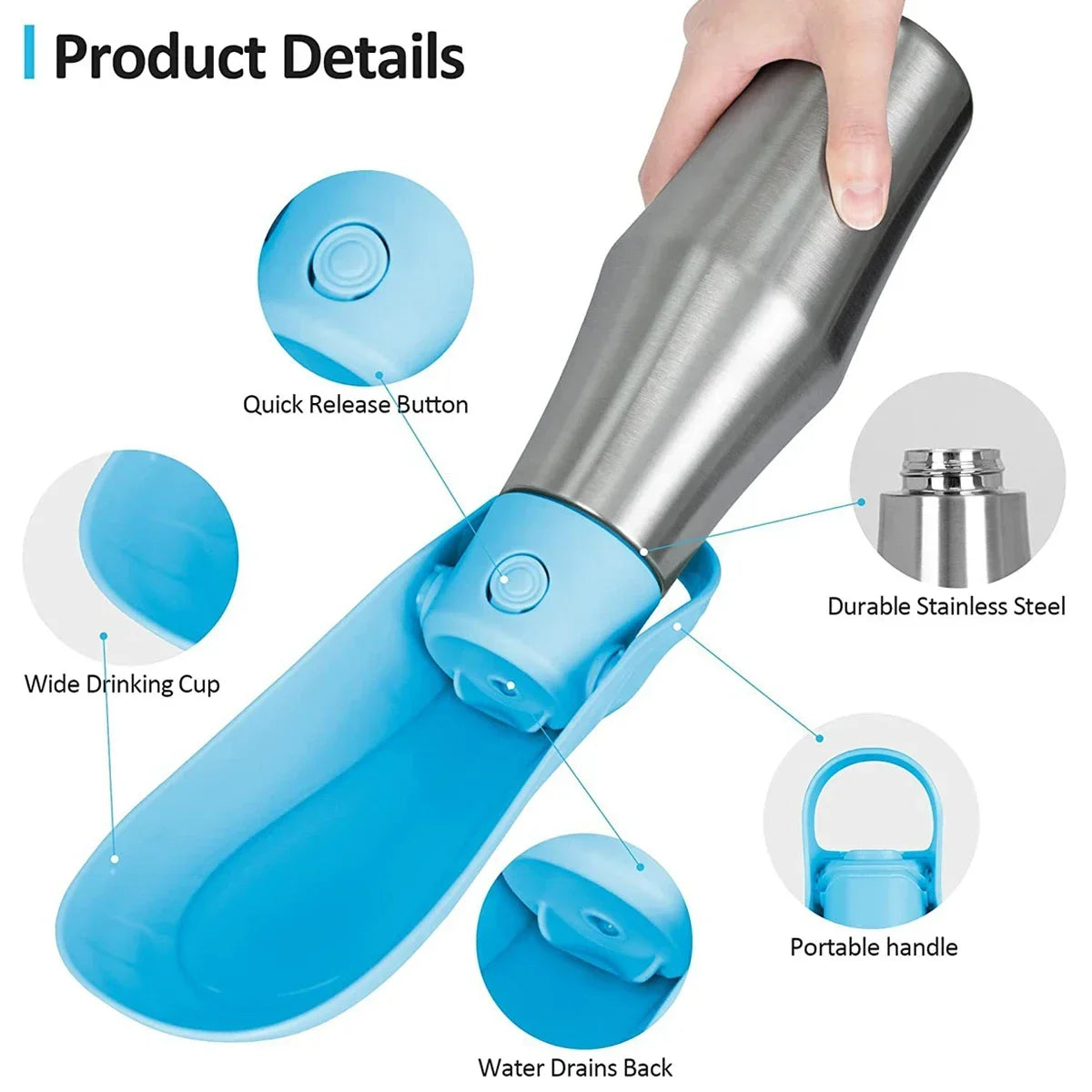 CleanPuppy™ Stainless Steel Bottle