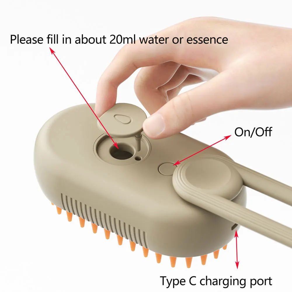 Steamy Dog Brush